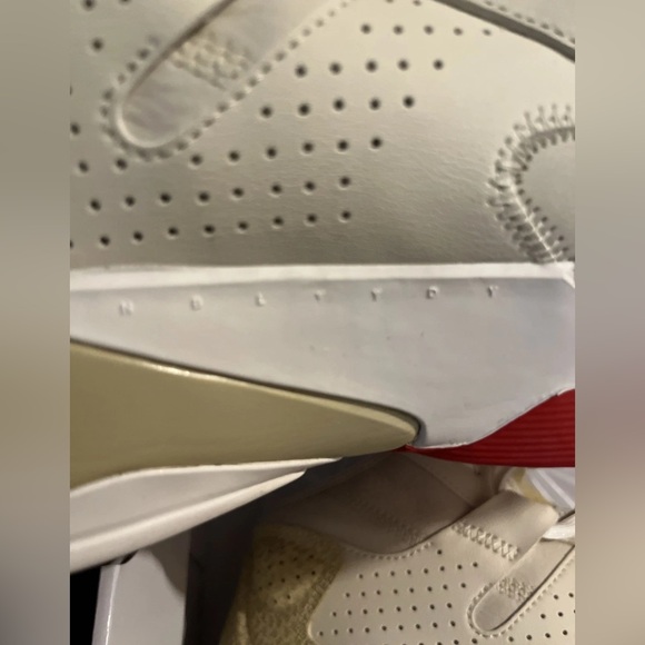 Jordan Zion 2 Fossil/Sail/Team Gold/University Red DO8990-217 Men’s 10.5 - Picture 15 of 16